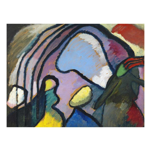 Prints abstract Wassily Kandinsky - Study For Improvisation 10