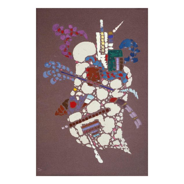 Prints abstract Wassily Kandinsky - Taches Grises (Grey Spots)