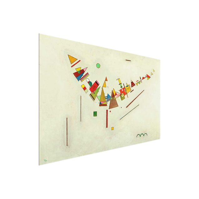 Art posters Wassily Kandinsky - Angular Swing
