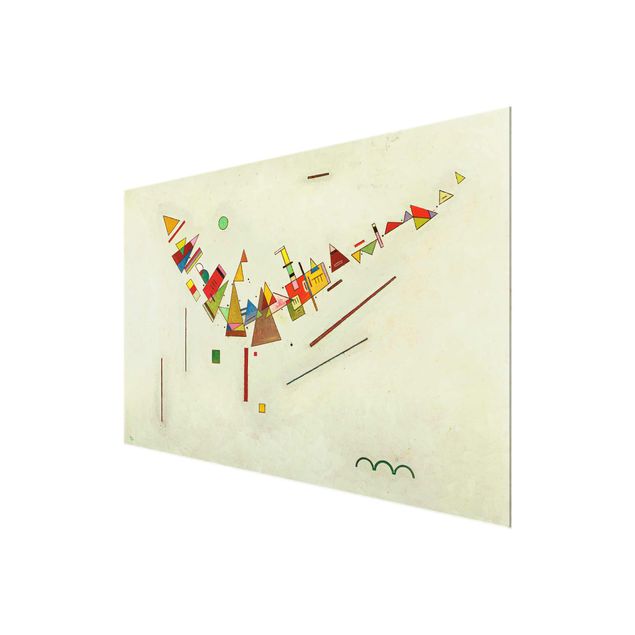 Prints modern Wassily Kandinsky - Angular Swing