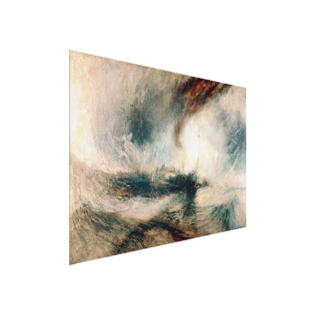 Beach prints William Turner - Snow Storm - Steam-Boat Off A Harbour’S Mouth
