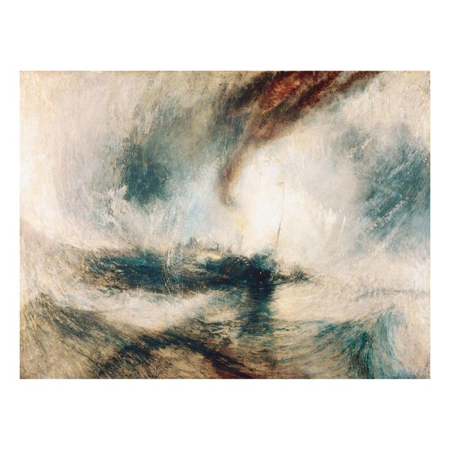 Sea prints William Turner - Snow Storm - Steam-Boat Off A Harbour’S Mouth