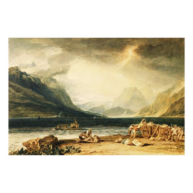 Art style William Turner - The Lake of Thun, Switzerland