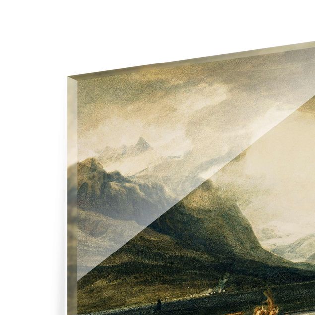 Mountain prints William Turner - The Lake of Thun, Switzerland