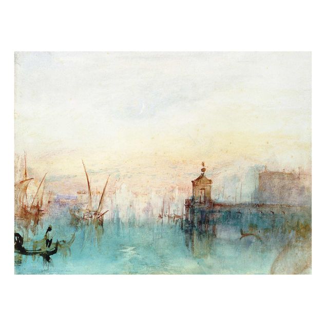 Art posters William Turner - Venice With A First Crescent Moon