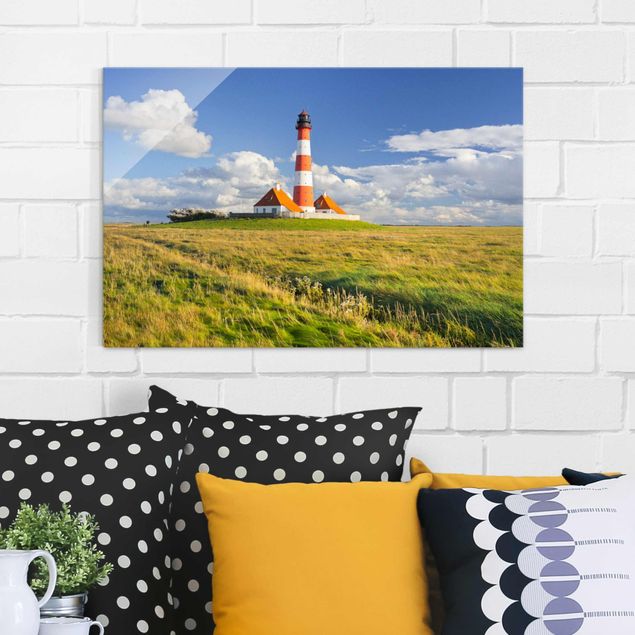 Prints landscape Lighthouse In Schleswig-Holstein
