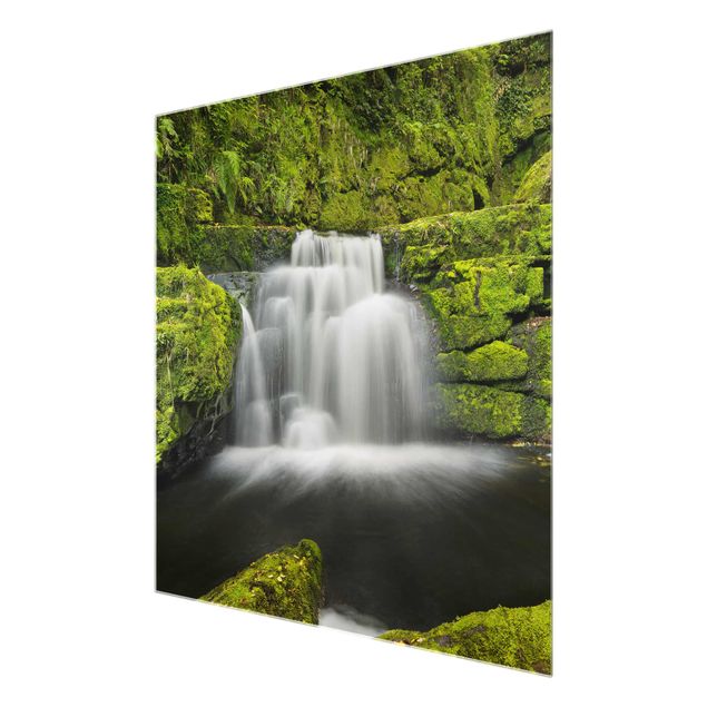 Nature wall art Lower Mclean Falls In New Zealand