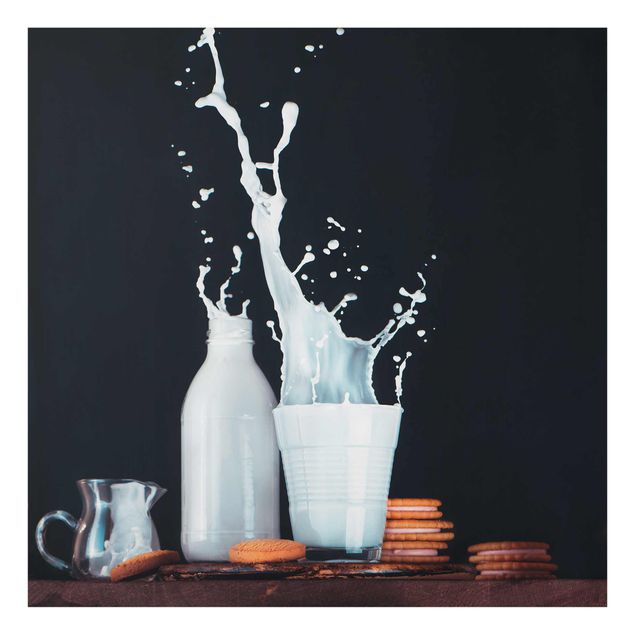 Magnettafel Glas Milk Composition