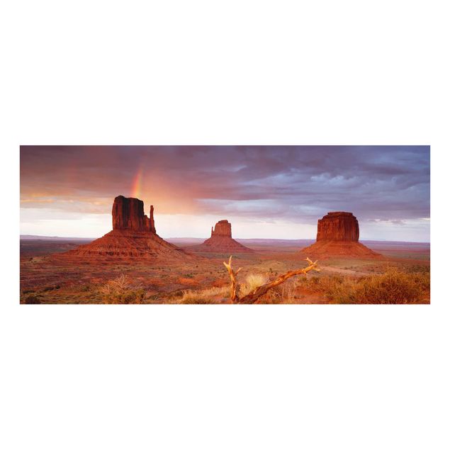 Mountain wall art Monument Valley At Sunset