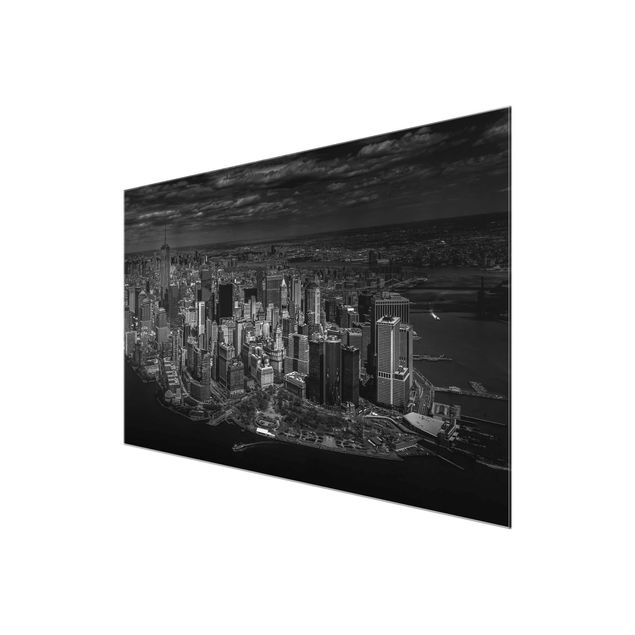 Contemporary art prints New York - Manhattan From The Air