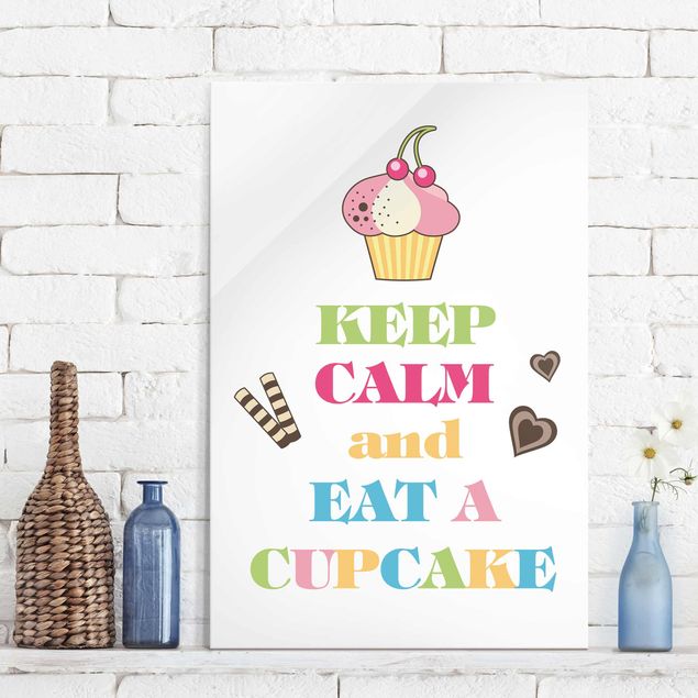 Kitchen Keep Calm And Eat A Cupcake Bunt