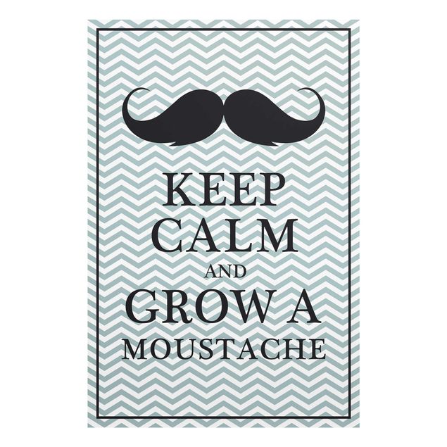 Prints Keep Calm and Grow a Moustache