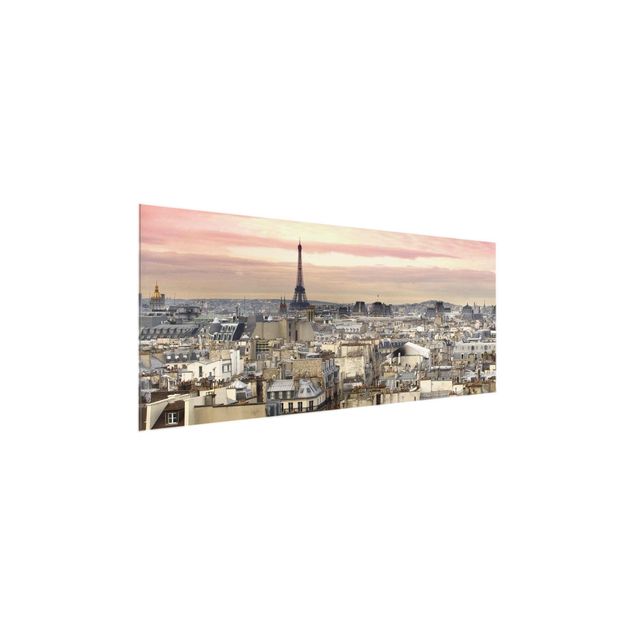 Glass prints architecture and skylines Paris Up Close