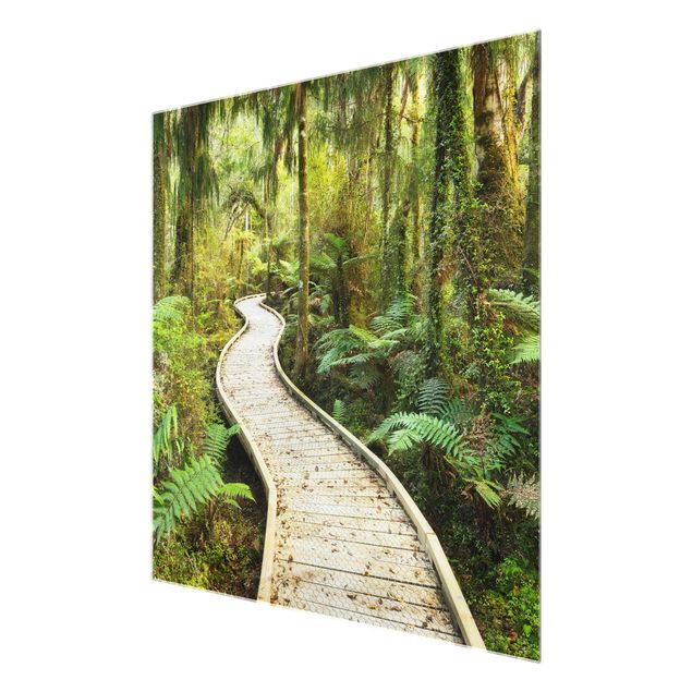 Modern art prints Path In The Jungle