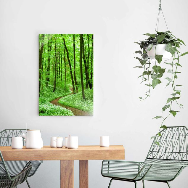 Prints trees Romantic Forest Track