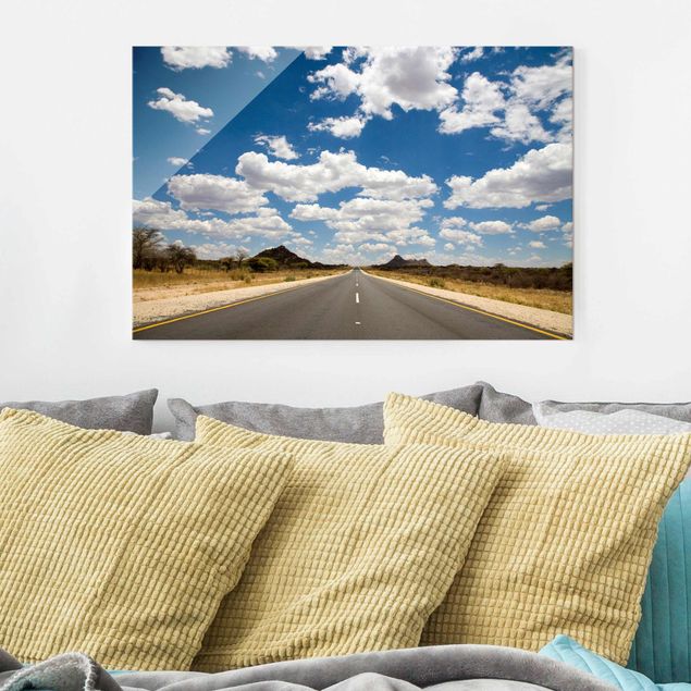 Landscape canvas prints Route 66