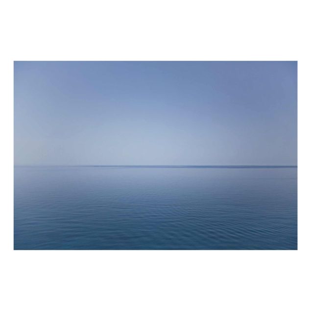 Glass prints landscape Calm Ocean At Dusk