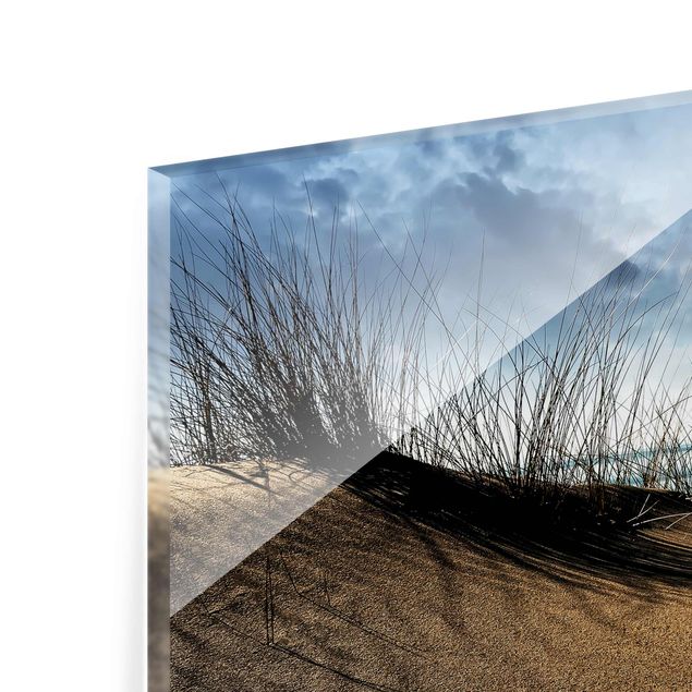 Glass prints beach Sand Dune