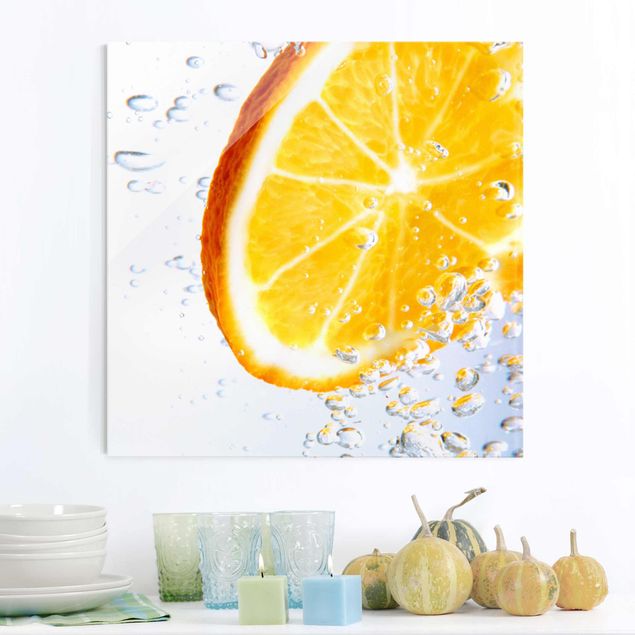 Prints fruit Splash Orange