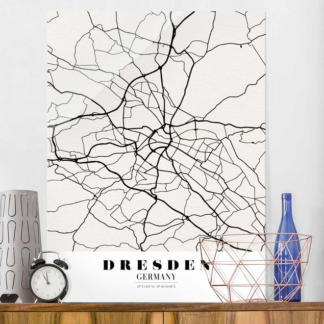 Kitchen Dresden City Map - Classical