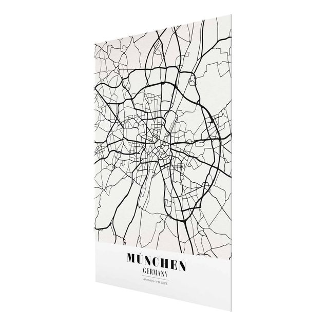 Prints Munich City Map - Classic