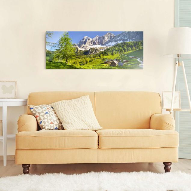 Landscape wall art Styria Alpine Meadow