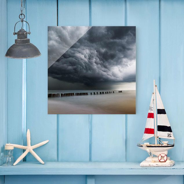 Landscape wall art Storm Clouds Over The Baltic Sea