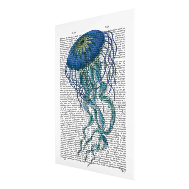 Prints Animal Reading - Jellyfish