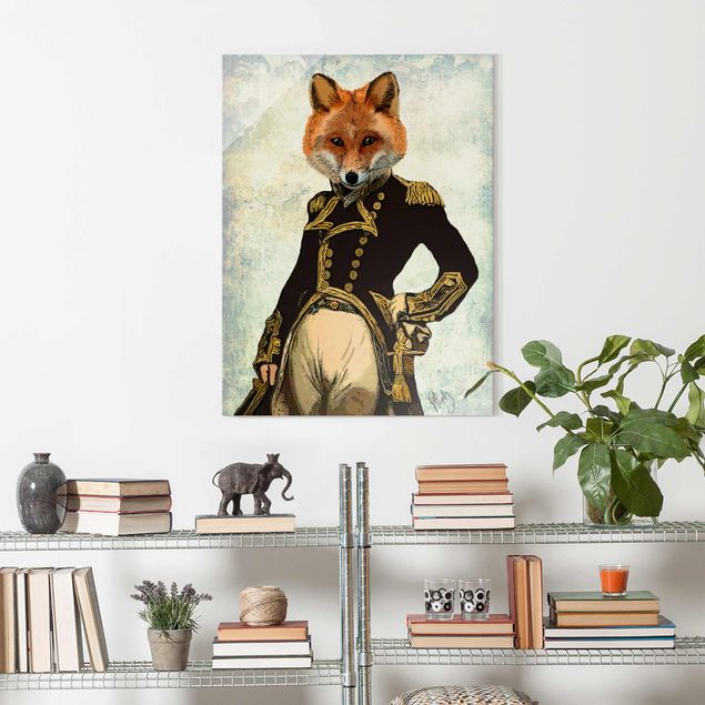 Vintage posters Animal Portrait - Fox Admiral