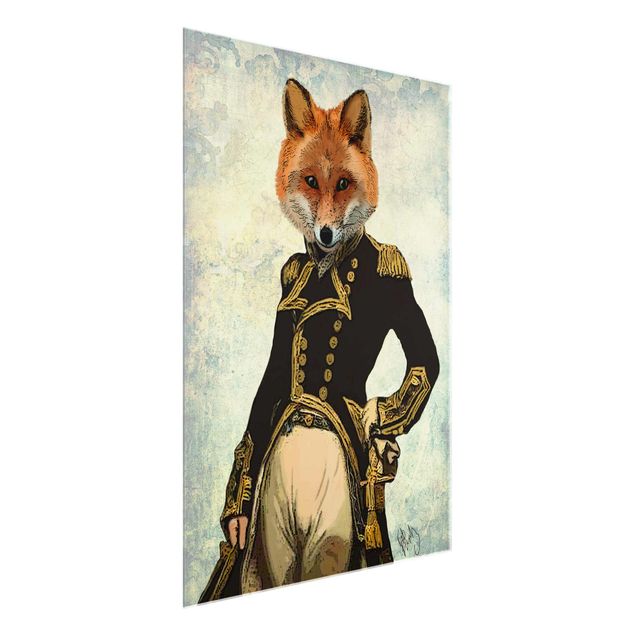 Prints animals Animal Portrait - Fox Admiral