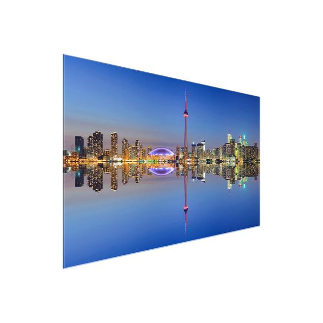 Architectural prints Toronto City Skyline Before Lake Ontario