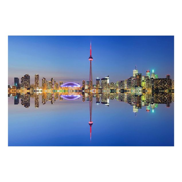 Rainer Mirau Toronto City Skyline Before Lake Ontario