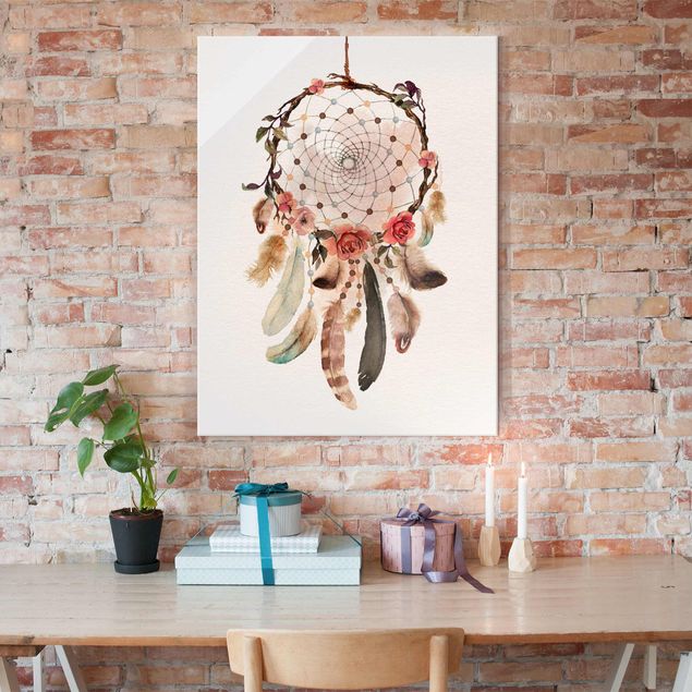 Vintage wall art Dream Catcher With Beads