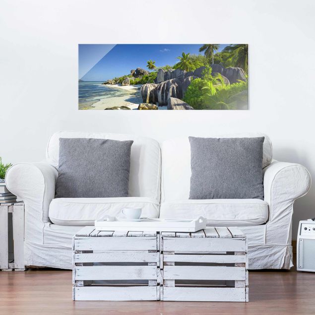 Prints landscape Dream Beach Seychelles
