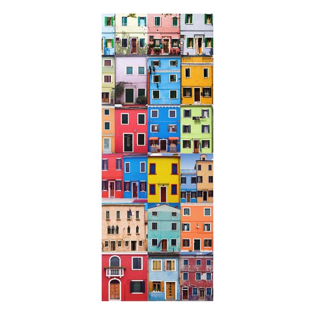 Prints multicoloured Venetian Homes