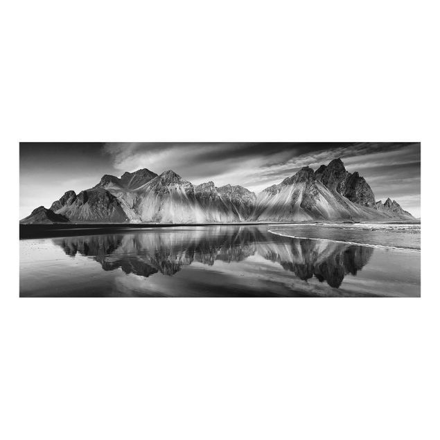 Mountain prints Vesturhorn In Iceland