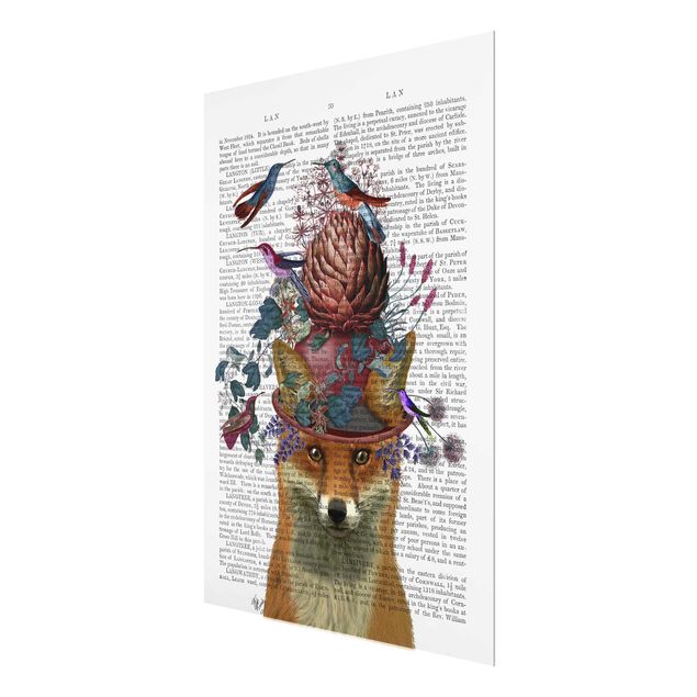 Prints Fowler - Fox With Artichoke