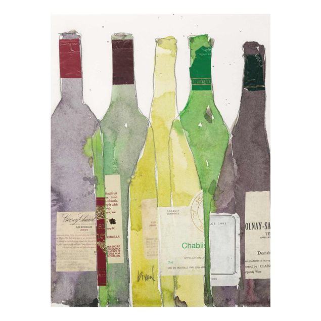 Magnettafel Glas Wine & Spirits III