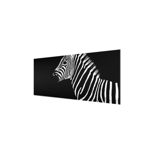 Black and white art Zebra Safari Art