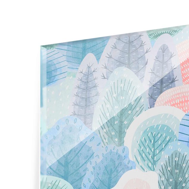 Prints happy Forest In Pastel