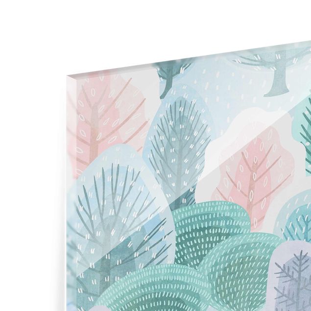 Prints happy Forest In Pastel