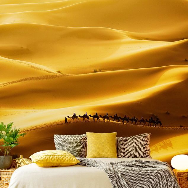 Wallpapers desert Golden Dunes