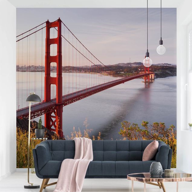 Modern wallpaper designs Golden Gate Bridge In San Francisco