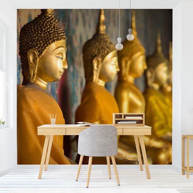 Kitchen Golden Buddha Statue