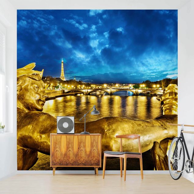 Contemporary wallpaper Golden Paris