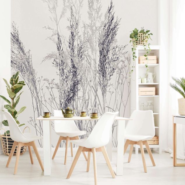 Modern wallpaper designs Variations Of Grass