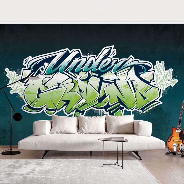 Contemporary wallpaper Graffiti Art Underground