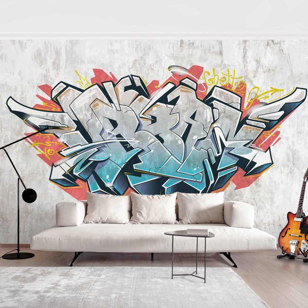 Modern wallpaper designs Graffiti Art Urban