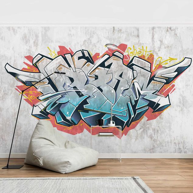 Adhesive wallpaper Graffiti Art Urban