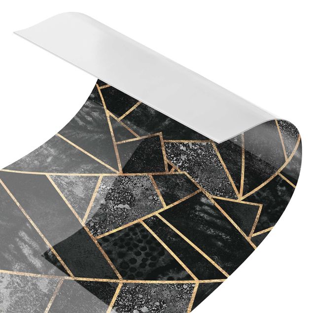 Adhesive films Gray Triangles Gold II